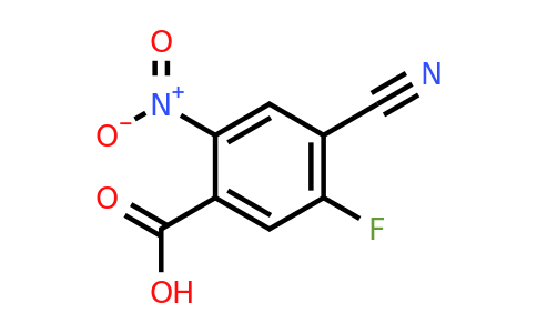 1803753-34-5 | 4-Cyano-5-fluoro-2-nitrobenzoic acid