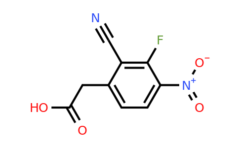 1803753-46-9 | 2-Cyano-3-fluoro-4-nitrophenylacetic acid