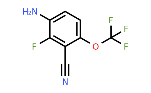 1803754-19-9 | 3-Cyano-2-fluoro-4-(trifluoromethoxy)aniline