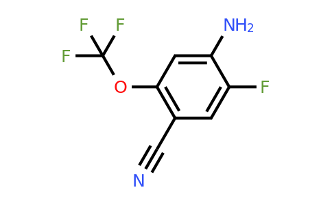 1803754-22-4 | 4-Cyano-2-fluoro-5-(trifluoromethoxy)aniline