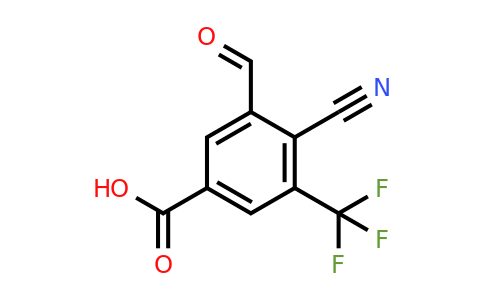 1803756-06-0 | 4-Cyano-3-formyl-5-(trifluoromethyl)benzoic acid