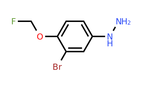 1803756-43-5 | 1-(3-Bromo-4-(fluoromethoxy)phenyl)hydrazine