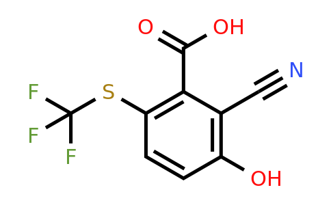 1803756-78-6 | 2-Cyano-3-hydroxy-6-(trifluoromethylthio)benzoic acid