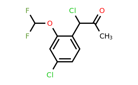 1803757-21-2 | 1-Chloro-1-(4-chloro-2-(difluoromethoxy)phenyl)propan-2-one