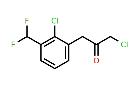 1803757-35-8 | 1-Chloro-3-(2-chloro-3-(difluoromethyl)phenyl)propan-2-one