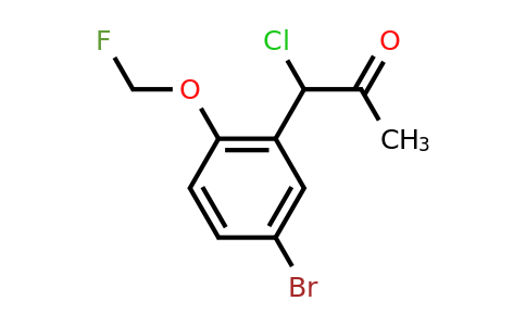 1803757-57-4 | 1-(5-Bromo-2-(fluoromethoxy)phenyl)-1-chloropropan-2-one