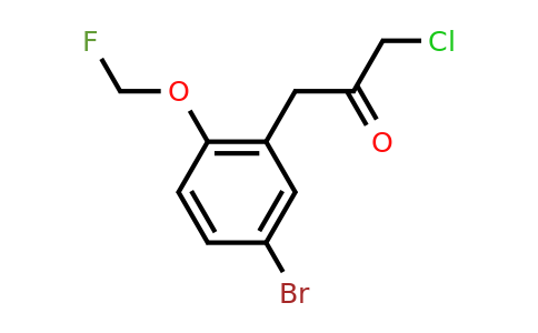 1803757-63-2 | 1-(5-Bromo-2-(fluoromethoxy)phenyl)-3-chloropropan-2-one