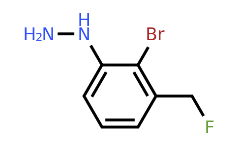 1803757-72-3 | 1-(2-Bromo-3-(fluoromethyl)phenyl)hydrazine