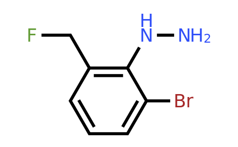 1803757-81-4 | 1-(2-Bromo-6-(fluoromethyl)phenyl)hydrazine
