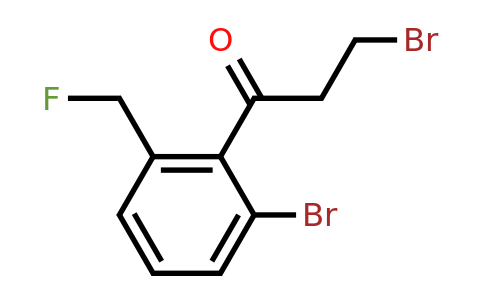 1803758-77-1 | 3-Bromo-1-(2-bromo-6-(fluoromethyl)phenyl)propan-1-one