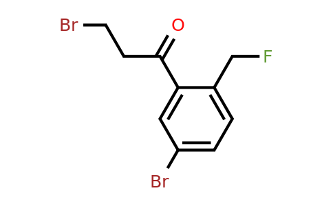 1803758-84-0 | 3-Bromo-1-(5-bromo-2-(fluoromethyl)phenyl)propan-1-one