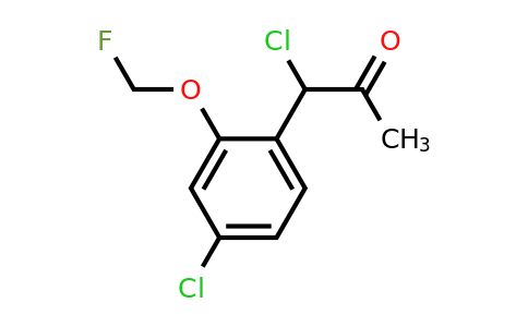 1803759-35-4 | 1-Chloro-1-(4-chloro-2-(fluoromethoxy)phenyl)propan-2-one