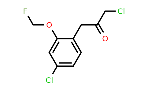 1803759-42-3 | 1-Chloro-3-(4-chloro-2-(fluoromethoxy)phenyl)propan-2-one