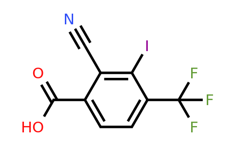 1803759-51-4 | 2-Cyano-3-iodo-4-(trifluoromethyl)benzoic acid
