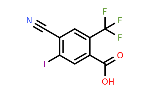 1803759-63-8 | 4-Cyano-5-iodo-2-(trifluoromethyl)benzoic acid