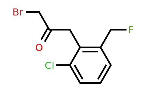 1803760-61-3 | 1-Bromo-3-(2-chloro-6-(fluoromethyl)phenyl)propan-2-one