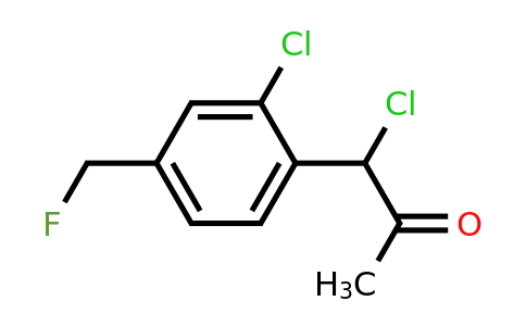 1803760-69-1 | 1-Chloro-1-(2-chloro-4-(fluoromethyl)phenyl)propan-2-one