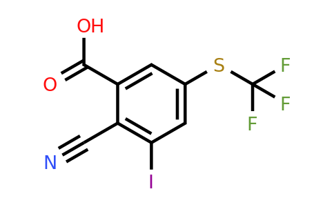 1803760-77-1 | 2-Cyano-3-iodo-5-(trifluoromethylthio)benzoic acid