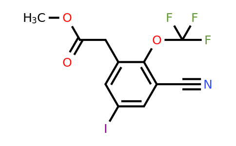 1803761-12-7 | Methyl 3-cyano-5-iodo-2-(trifluoromethoxy)phenylacetate