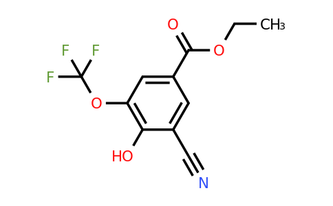 1803761-14-9 | Ethyl 3-cyano-4-hydroxy-5-(trifluoromethoxy)benzoate