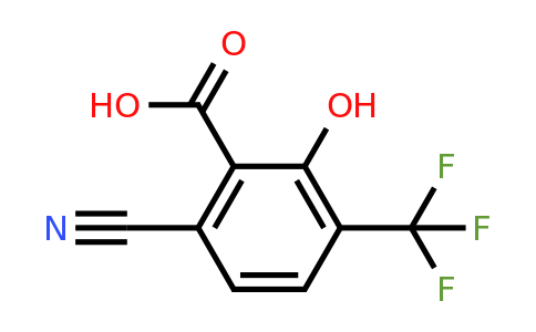 1803763-10-1 | 6-Cyano-2-hydroxy-3-(trifluoromethyl)benzoic acid