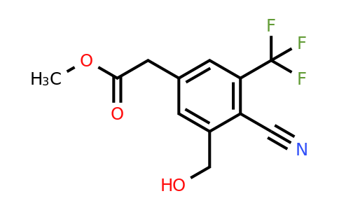 1803763-11-2 | Methyl 4-cyano-3-hydroxymethyl-5-(trifluoromethyl)phenylacetate