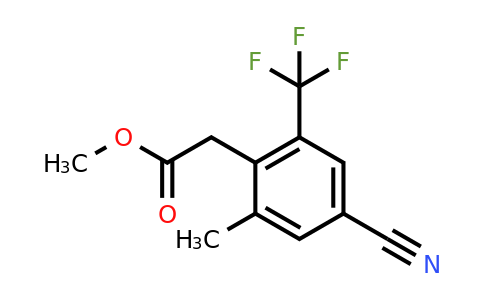 1803763-22-5 | Methyl 4-cyano-2-methyl-6-(trifluoromethyl)phenylacetate