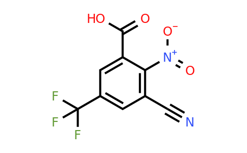 1803764-27-3 | 3-Cyano-2-nitro-5-(trifluoromethyl)benzoic acid
