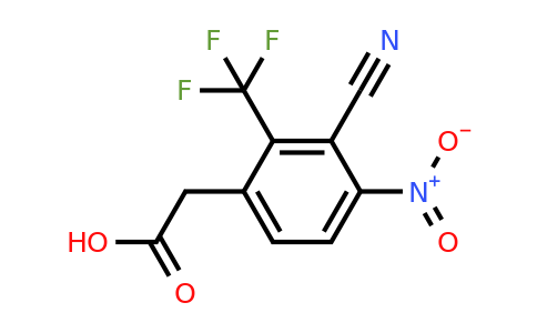 1803764-36-4 | 3-Cyano-4-nitro-2-(trifluoromethyl)phenylacetic acid
