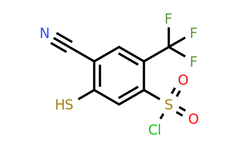 1803765-19-6 | 4-Cyano-5-mercapto-2-(trifluoromethyl)benzenesulfonylchloride