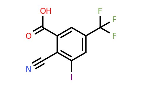 1803765-64-1 | 2-Cyano-3-iodo-5-(trifluoromethyl)benzoic acid