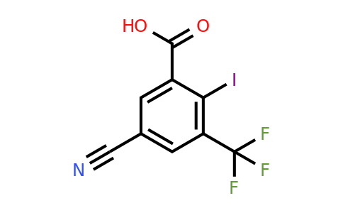 1803765-73-2 | 5-Cyano-2-iodo-3-(trifluoromethyl)benzoic acid