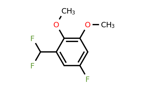 1803767-91-0 | 2,3-Dimethoxy-5-fluorobenzodifluoride