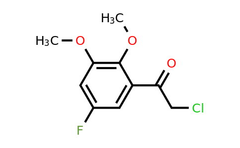 1803769-25-6 | 2',3'-Dimethoxy-5'-fluorophenacyl chloride