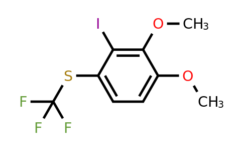 1803770-58-2 | 1,2-Dimethoxy-3-iodo-4-(trifluoromethylthio)benzene