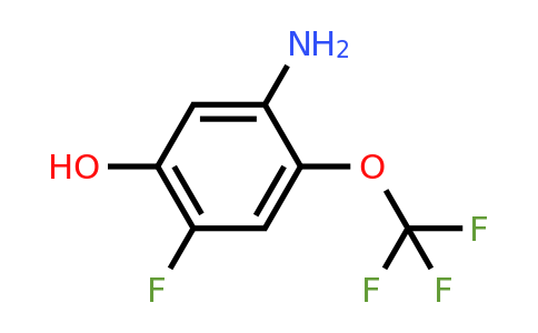 1803770-78-6 | 4-Fluoro-5-hydroxy-2-(trifluoromethoxy)aniline