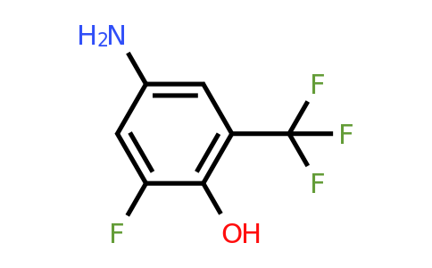 1803770-85-5 | 3-Fluoro-4-hydroxy-5-(trifluoromethyl)aniline