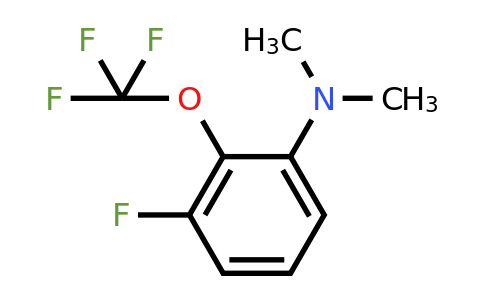 1803771-21-2 | 1-Dimethylamino-3-fluoro-2-(trifluoromethoxy)benzene
