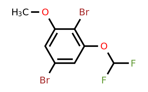 1803771-73-4 | 2,5-Dibromo-3-(difluoromethoxy)anisole