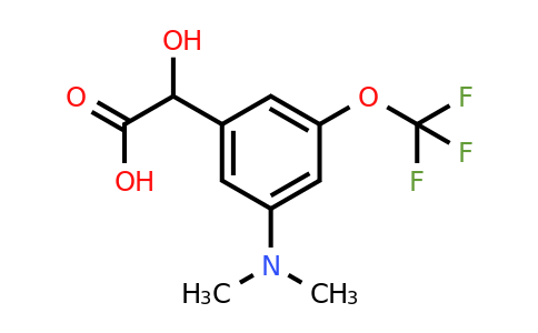 1803772-01-1 | 3-Dimethylamino-5-(trifluoromethoxy)mandelic acid