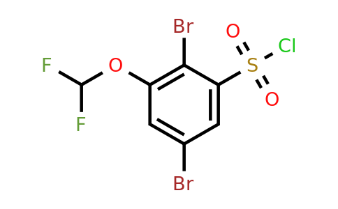1803772-06-6 | 2,5-Dibromo-3-(difluoromethoxy)benzenesulfonyl chloride