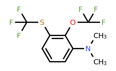 1803772-69-1 | 1-Dimethylamino-2-trifluoromethoxy-3-(trifluoromethylthio)benzene