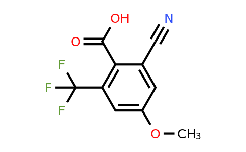 1803773-86-5 | 2-Cyano-4-methoxy-6-(trifluoromethyl)benzoic acid