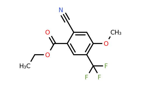 1803773-94-5 | Ethyl 2-cyano-4-methoxy-5-(trifluoromethyl)benzoate