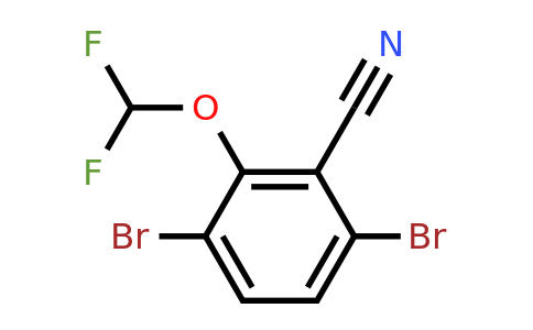 1803774-36-8 | 3,6-Dibromo-2-(difluoromethoxy)benzonitrile