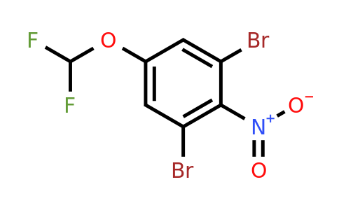 1803774-64-2 | 1,3-Dibromo-5-difluoromethoxy-2-nitrobenzene