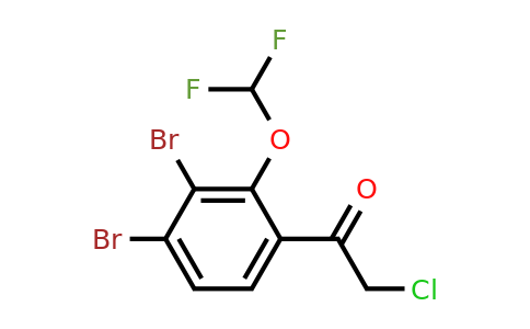 1803774-71-1 | 3',4'-Dibromo-2'-(difluoromethoxy)phenacyl chloride
