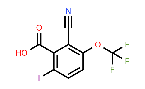 1803774-75-5 | 2-Cyano-6-iodo-3-(trifluoromethoxy)benzoic acid
