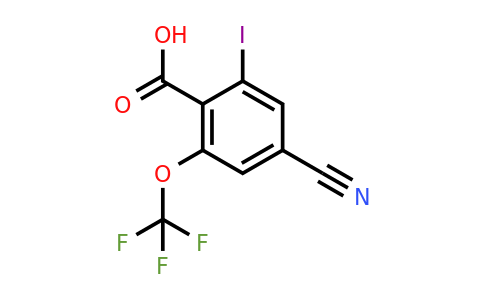 1803774-87-9 | 4-Cyano-2-iodo-6-(trifluoromethoxy)benzoic acid