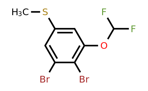 1803775-04-3 | 3,4-Dibromo-5-(difluoromethoxy)thioanisole